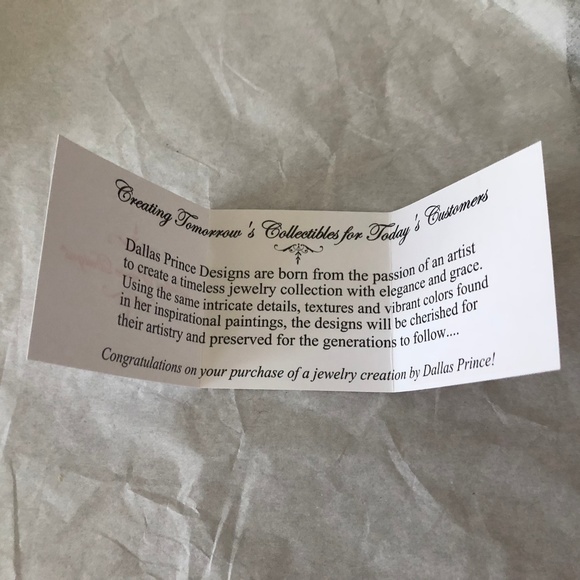 Dallas Prince Rose Gold SS Labradorite earrings - Picture 8 of 8